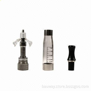 Coil Replaceable Cartomizer, Bauway CE4 V2, 7 Tube Colors Gray/Red/Green/Clear/Red/Purple/Yellow